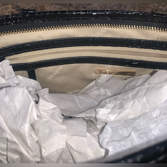 RECENTLY REDUCED‼️ Brahmin Medium Asher Black Melbourne Handbag. EUC - Picture 6 of 6